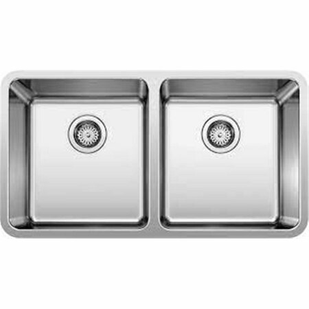 BLANCO Formera Equal Double Bowl, Stainless Steel 442768